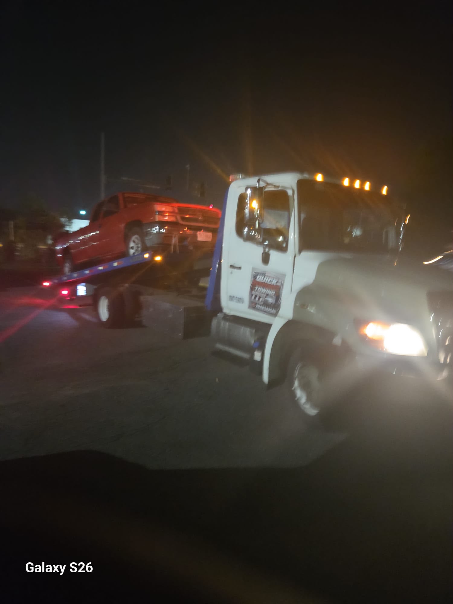 Quick Response towing and roadside work
